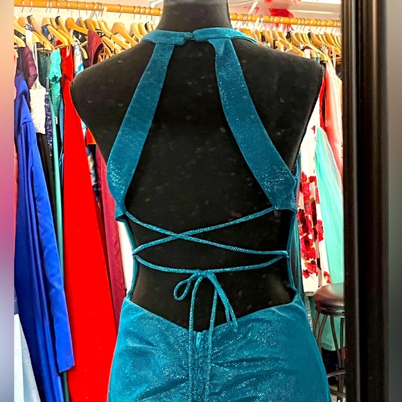 Long metallic dress - Picture 3 of 4